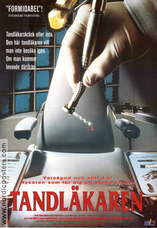 Tandläkaren 1996 poster Corbin Bernsen Brian Yuzna Medicin och sjukhus