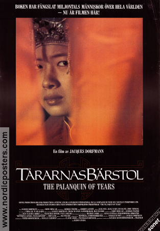 Tårarnas bärstol 1989 poster Jie Chen Zongying Huang Jacques Dorfmann Asien