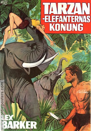 Tarzan elefanternas konung 1953 poster Lex Barker Joyce Mackenzie Kurt Neumann Hitta mer: Tarzan