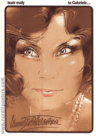 Teatr Maly Narodowy 1976 affisch Hitta mer: Teater Affischen från: Poland Konstaffischer