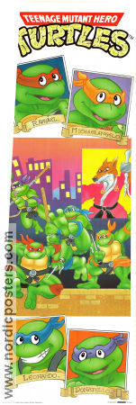 Teenage Mutant Ninja Turtles 1990 poster Hitta mer: Scandecor