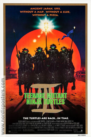 Teenage Mutant Ninja Turtles III 1993 poster Elias Koteas Paige Turco Stuart Wilson Stuart Gillard Hitta mer: Turtles Kampsport