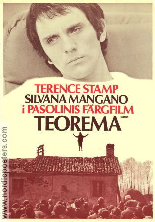 Teorema 1968 poster Silvana Mangano Terence Stamp Massimo Girotti Pier Paolo Pasolini