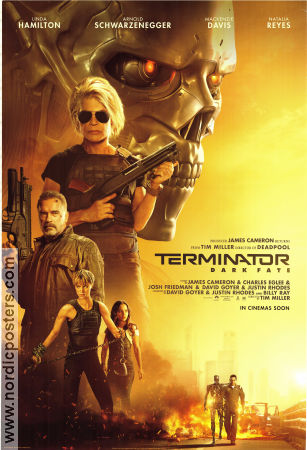 Terminator: Dark Fate 2019 poster Linda Hamilton Arnold Schwarzenegger Mackenzie Davis Tim Miller Hitta mer: Terminator