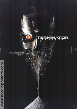 Terminator Genisys 2015 poster Arnold Schwarzenegger Jason Clarke Emilia Clarke Alan Taylor Hitta mer: Terminator Robotar
