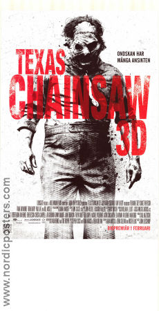 Texas Chainsaw 3D 2012 poster Alexandra Daddario Tania Raymonde Scott Eastwood John Luessenhop 3-D