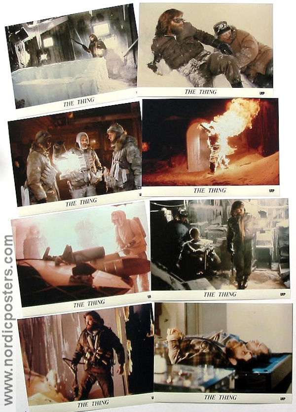 The Thing 1982 lobbykort Kurt Russell John Carpenter