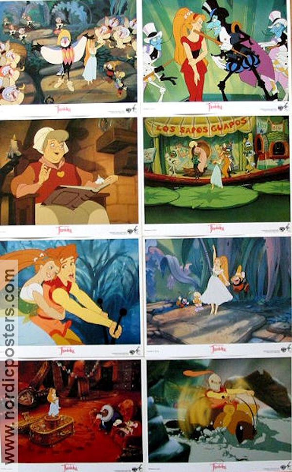 Thumbelina 1994 lobbykort Don Bluth Animerat