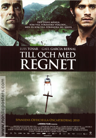 Till och med regnet 2010 poster Gael Garcia Bernal Luis Tosar Karra Elejalde Iciar Bollain Spanien