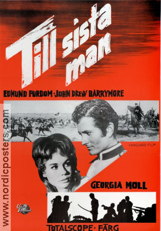 Till sista man 1960 poster Edmund Purdom John Drew Barrymore Viktor Tourjansky