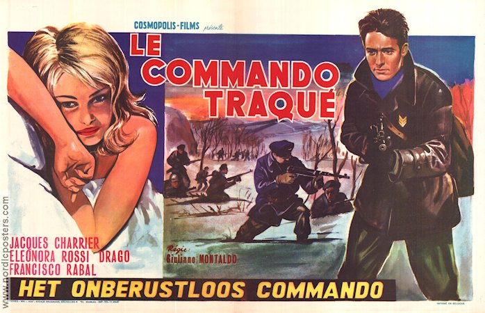 Tiro al piccione 1962 poster Giuliano Montaldo