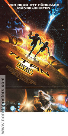 Titan A.E. 2000 poster Matt Damon Don Bluth Animerat