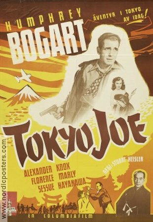Tokyo Joe 1949 poster Humphrey Bogart Alexander Knox Florence Marly Stuart Heisler Film Noir