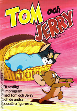 Tom och Jerry 1980 poster Tom and Jerry Animerat Från TV