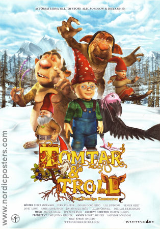 Tomtar och troll 2009 poster Robert Rhodin Animerat