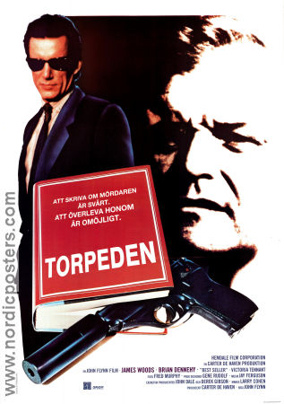 Torpeden 1987 poster James Woods Brian Dennehy Victoria Tennant John Flynn Vapen