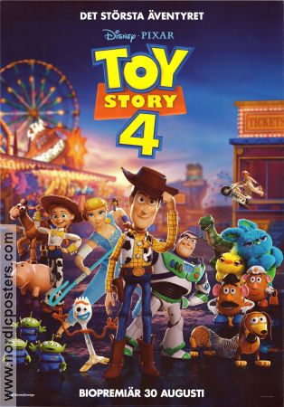 Toy Story 4 2019 poster Tom Hanks Josh Cooley Animerat Filmbolag: Pixar
