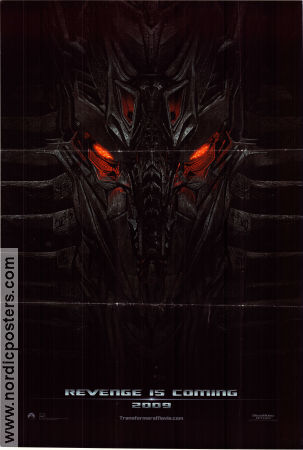 Transformers: Revenge of the Fallen 2009 poster Shia LaBeouf Megan Fox Josh Duhamel Michael Bay Hitta mer: Transformers