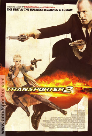 Transporter 2 2005 poster Jason Statham Amber Valletta Kate Nauta Louis Leterrier