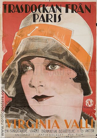 Trasdockan från Paris 1927 poster Virginia Valli Victor L Schertzinger