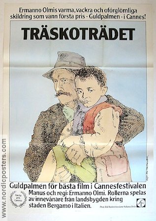 Träskoträdet 1979 poster Ermanno Olmi Barn
