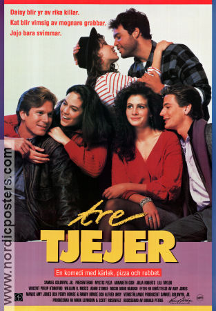 Tre tjejer 1988 poster Annabeth Gish Donald Petrie
