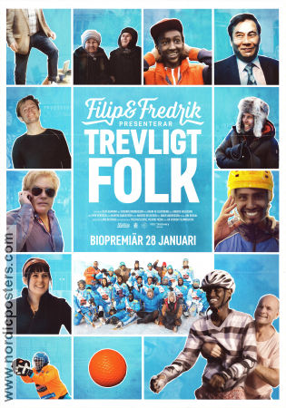 Trevligt folk deluxe 2016 poster Fredrik Wikingsson Filip Hammar Patrik Andersson Från TV Sport