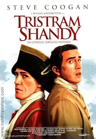 Tristram Shandy 2005 poster Steve Coogan Jeremy Northam Rob Brydon Michael Winterbottom