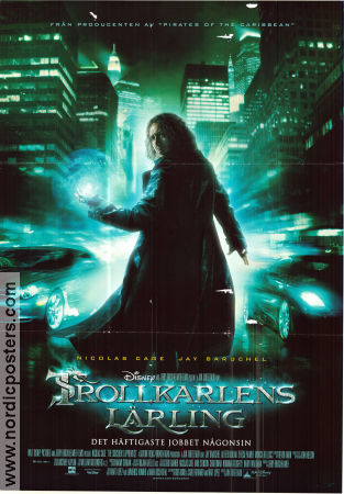 Trollkarlens lärling 2010 poster Nicolas Cage Jay Baruchel Alfred Molina Jon Turteltaub
