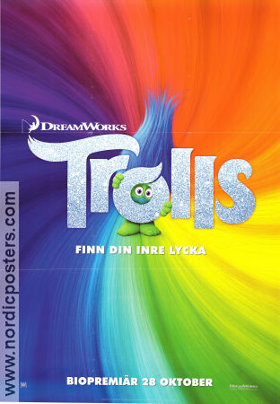 Trolls 2016 poster Anna Kendrick Justin Timberlake Mike Mitchell Animerat