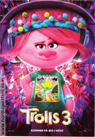 Trolls 3 2024 poster Anna Kendrick Jon Magram Animerat