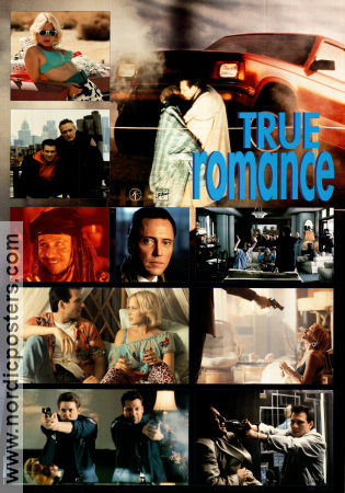 True Romance 1993 poster Christian Slater Patricia Arquette Dennis Hopper Tony Scott Kultfilmer