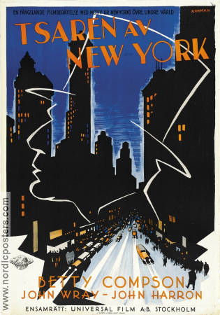 Tsaren av New York 1930 poster Betty Compson John Wray