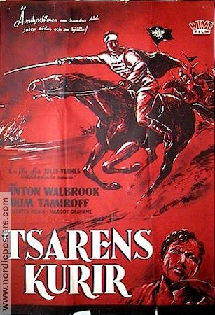 Tsarens kurir 1937 poster Anton Walbrook Elizabeth Allan Akim Tamiroff George Nicholls Jr