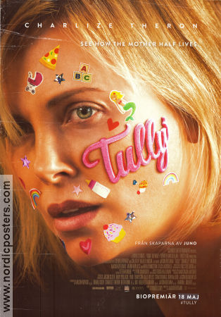 Tully 2018 poster Charlize Theron Mackenzie Davis Ron Livingston Jason Reitman