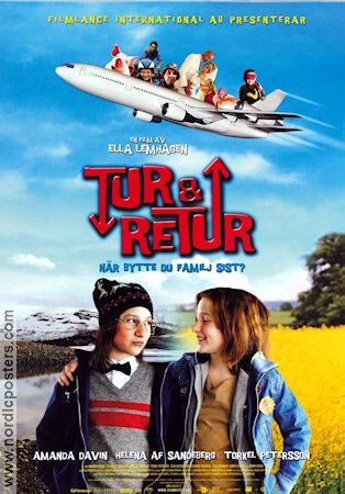 Tur och retur 2003 poster Amanda Davin Jörgen Langhelle Helena af Sandberg Ella Lemhagen Resor