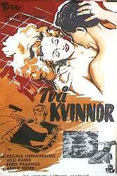 Två kvinnor 1947 poster Eva Dahlbeck