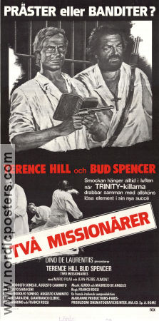 Två missionärer 1974 poster Terence Hill Bud Spencer Franco Rossi Religion