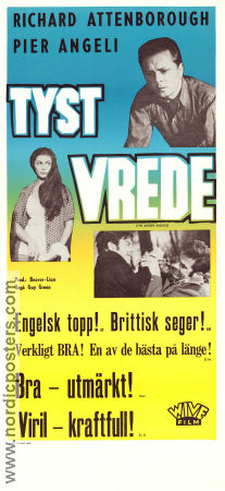 Tyst vrede 1960 poster Richard Attenborough Pier Angeli Michael Craig Guy Green