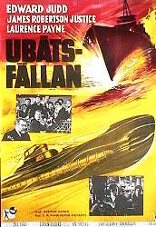 Ubåtsfällan 1968 poster Edward Judd Skepp och båtar Krig