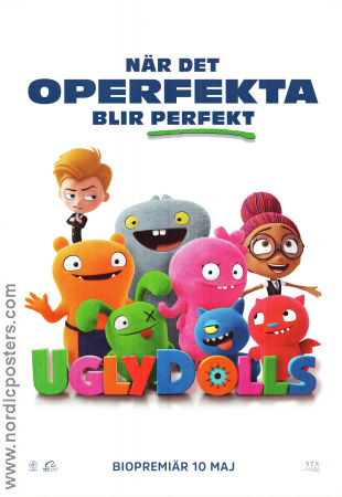 UglyDolls 2019 poster Kelly Clarkson Kelly Asbury Animerat