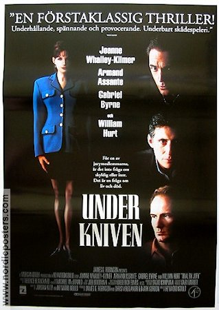 Under kniven 1994 poster Joanne Whalley Heywood Gould
