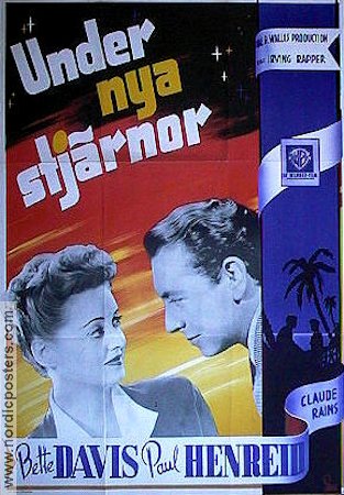 Under nya stjärnor 1944 poster Bette Davis Paul Henreid