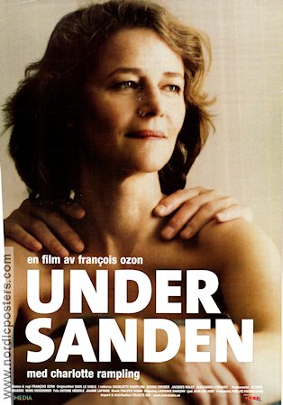 Under sanden 2000 poster Charlotte Rampling Bruno Cremer Jacques Nolot Francois Ozon