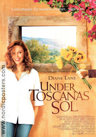 Under Toscanas sol 2003 poster Diane Lane Raoul Bova Sandra Oh Audrey Wells Romantik