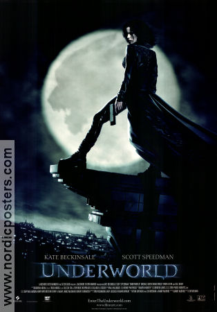 Underworld 2003 poster Kate Beckinsale Scott Speedman Shane Brolly Len Wiseman