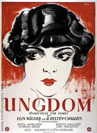 Ungdom 1927 poster Brita Appelgren