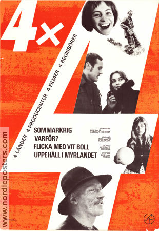 Uppehåll i myrlandet 1965 poster Max von Sydow Allan Edwall Karl Erik Flens Jan Troell