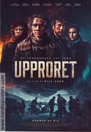 Upproret 2023 poster Otto Fahlgren Alexandra Gjerpen Simon J Berger Nils Gaup Norge