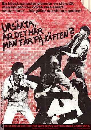 Ursäkta är det här man får på käften? 1976 poster Marek Piwowski